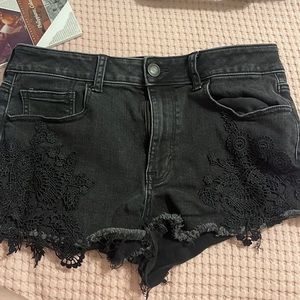 American eagle high rise shortie size 12